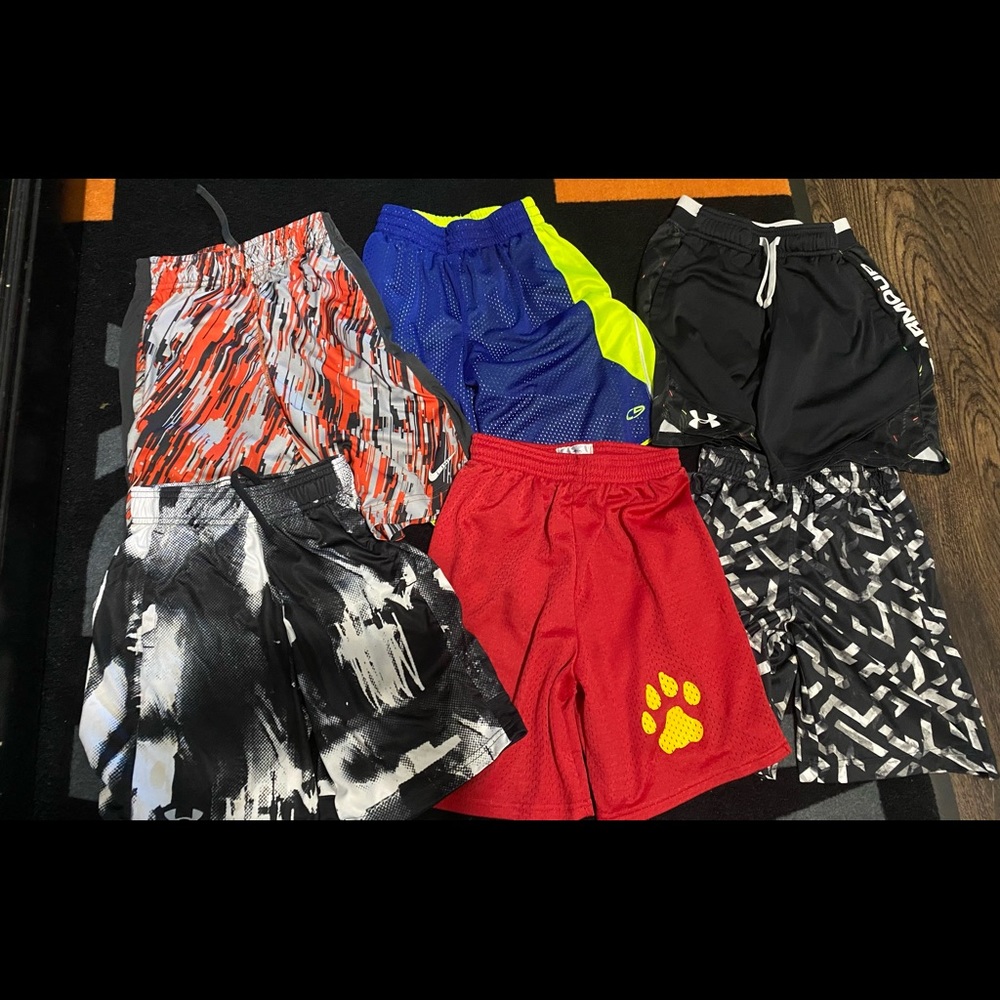 Boys Athletic Short Bundle - Under Armour, Champion, & Nike